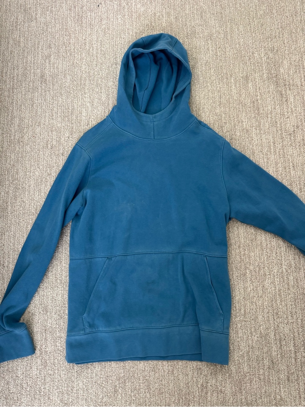 all in motion Teal Blue Hooded Pullover Sweatshirt